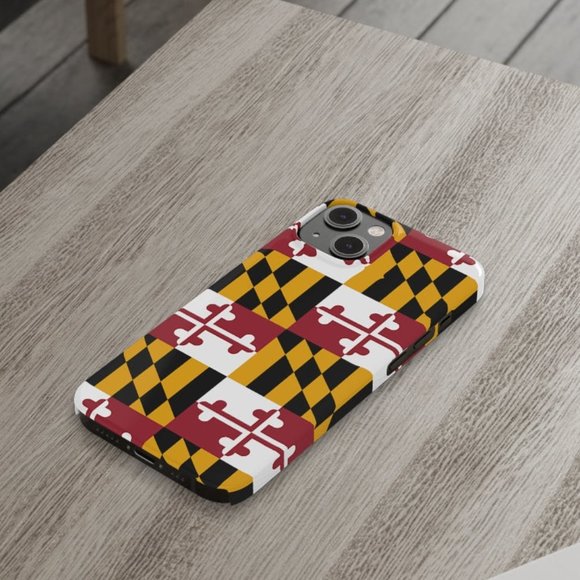 Maryland State Flag Phone Case - Picture 1 of 9